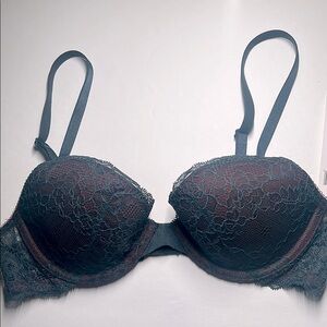 BCBGeneration Lace Underwire Bra - Black